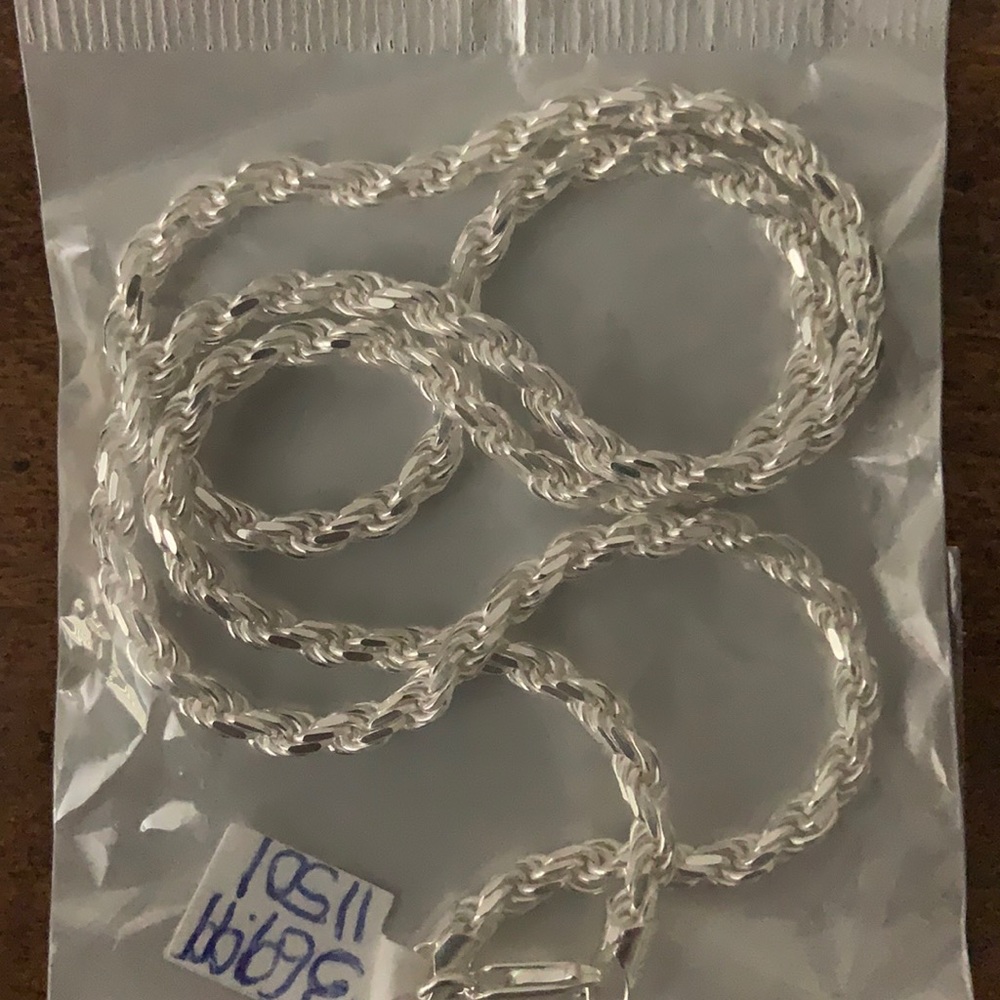 white gold chain